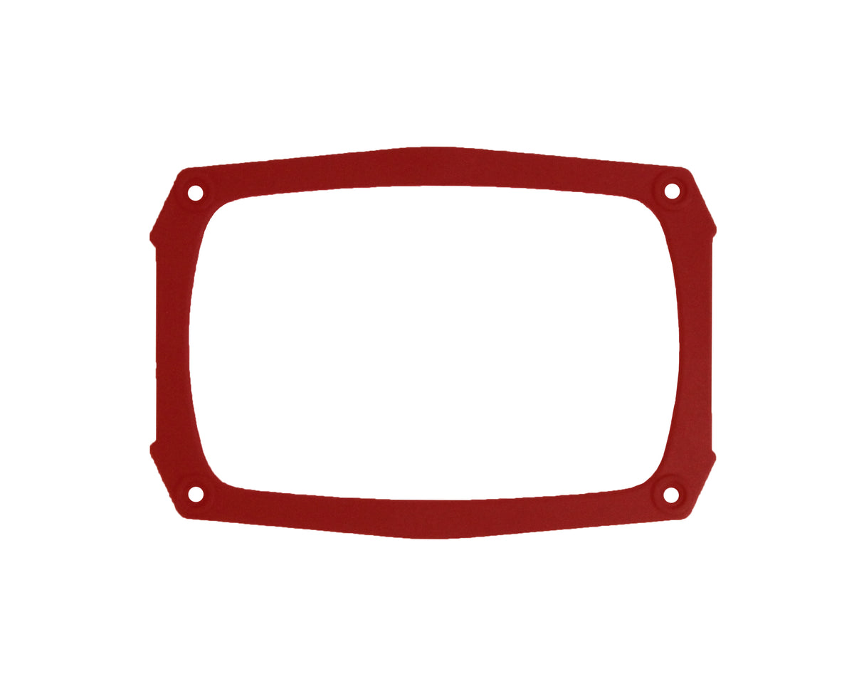 ATV TEK Clearview Side Mirror Red Replacement Frame UTV Fitment