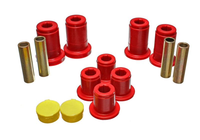 Energy Suspension Explorer 2WD Front Control Arm Bushing Kit - Red | Fits 1997-2001 Mercury Mountaineer & Ford Explorer