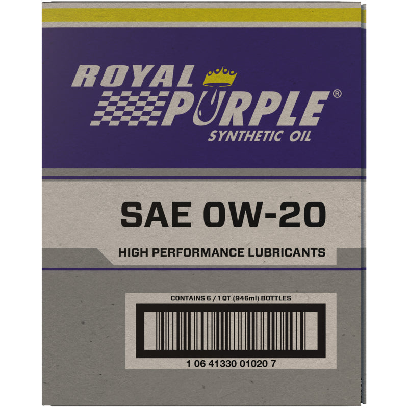 Royal Purple Premium Synthetic High Performance Multi-Grade 0W-20 Motor Oil - 1 Quart