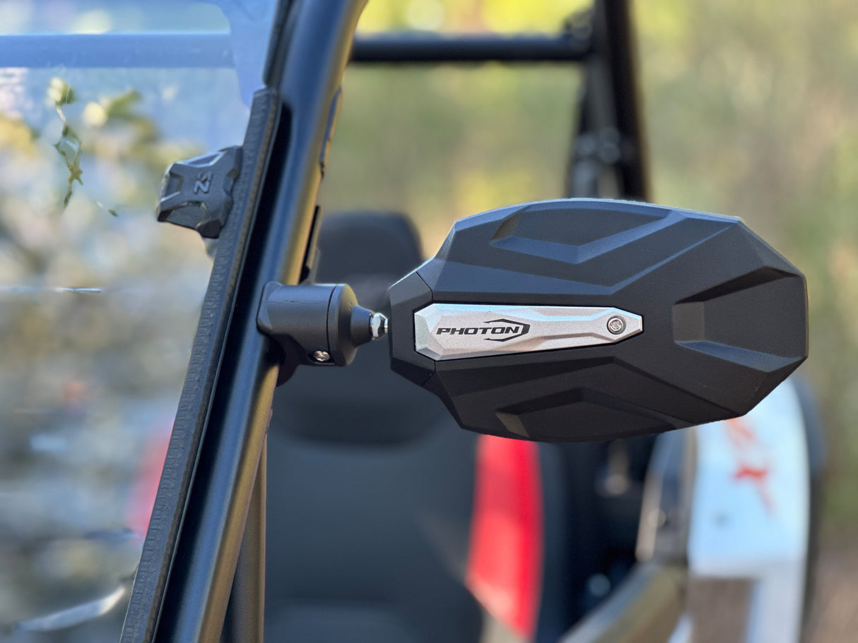 Seizmik Photon Side Mirror with Convex Surface for UTVs and ATVs
