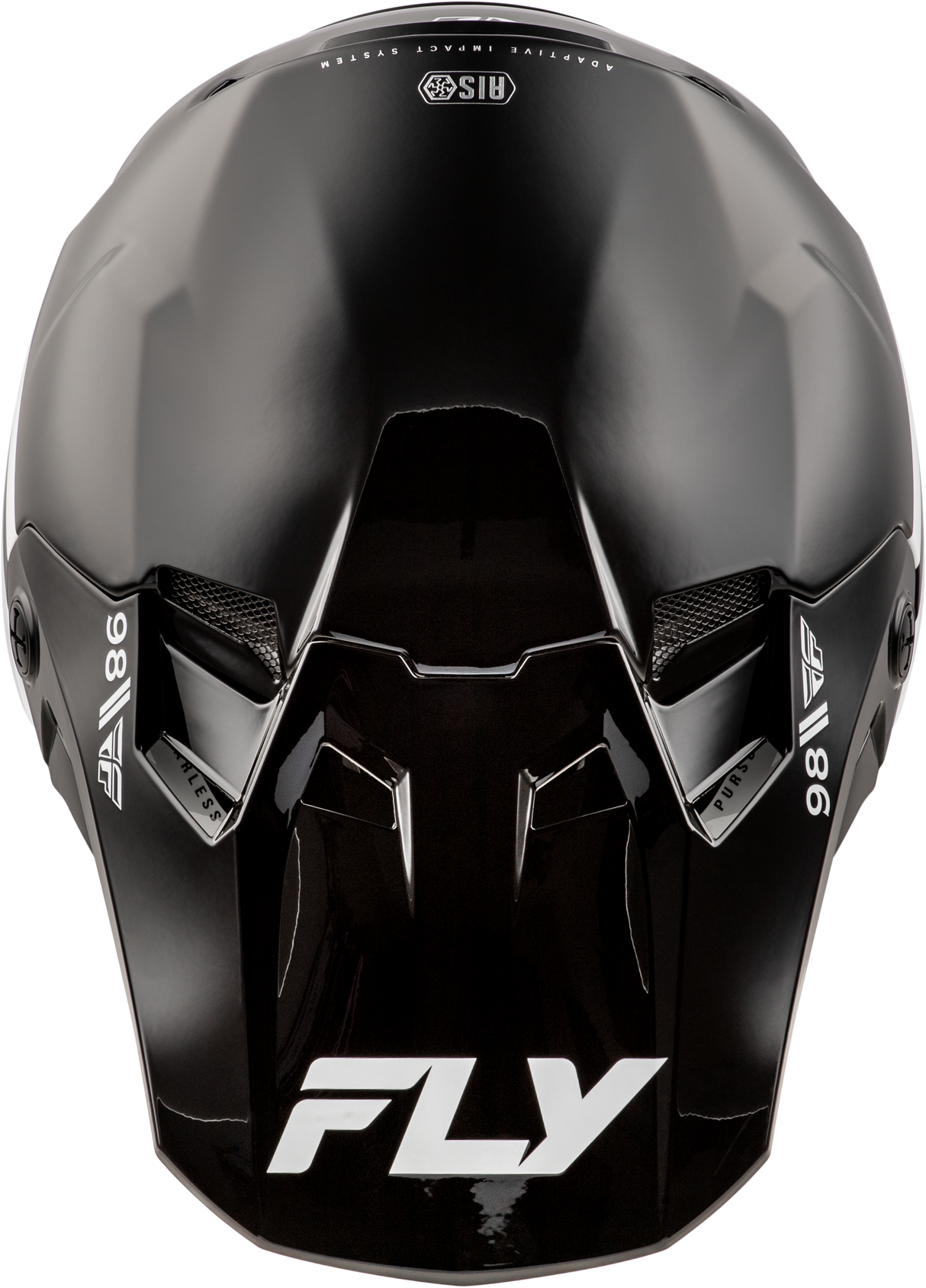Fly Racing Formula CC Objective Helmet Black/White for Off-Road and Motocross Vehicles