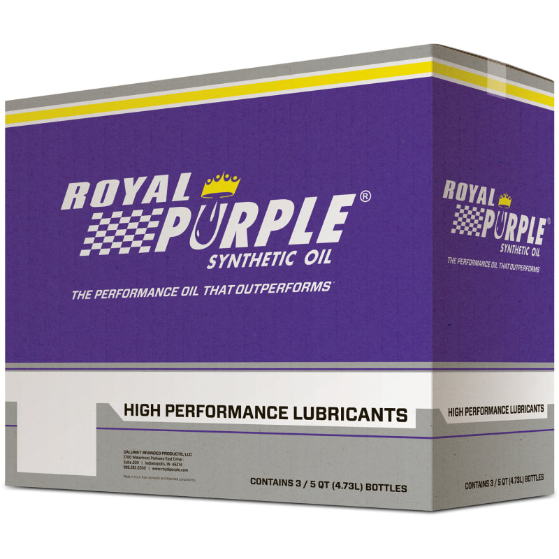 Royal Purple Premium Synthetic High Performance Multi-Grade 10W-30 Motor Oil - 5 Quart
