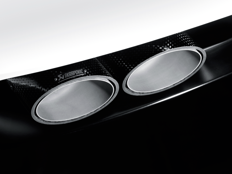 Akrapovic Carbon Tail Pipe Set for Lamborghini Gallardo LP 550-2 Coupe (2009-2014)