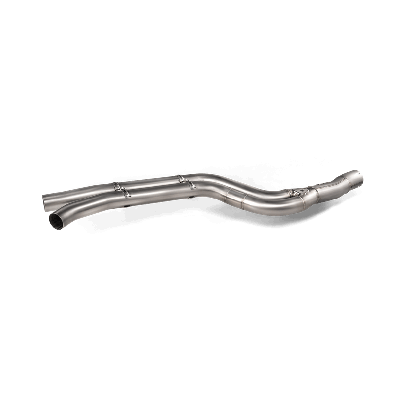 Akrapovic Evolution Link Pipe Set for 2019 Toyota Supra A90 – Stainless Steel, No Hardware Included