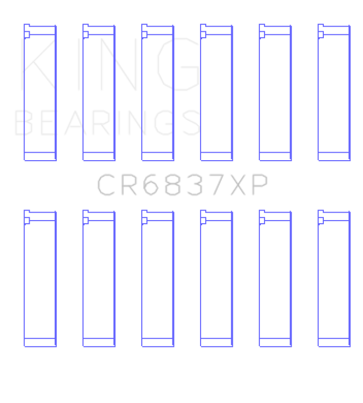 King Engine Bearings Honda J30 / J35 Connecting Rod Bearing Set