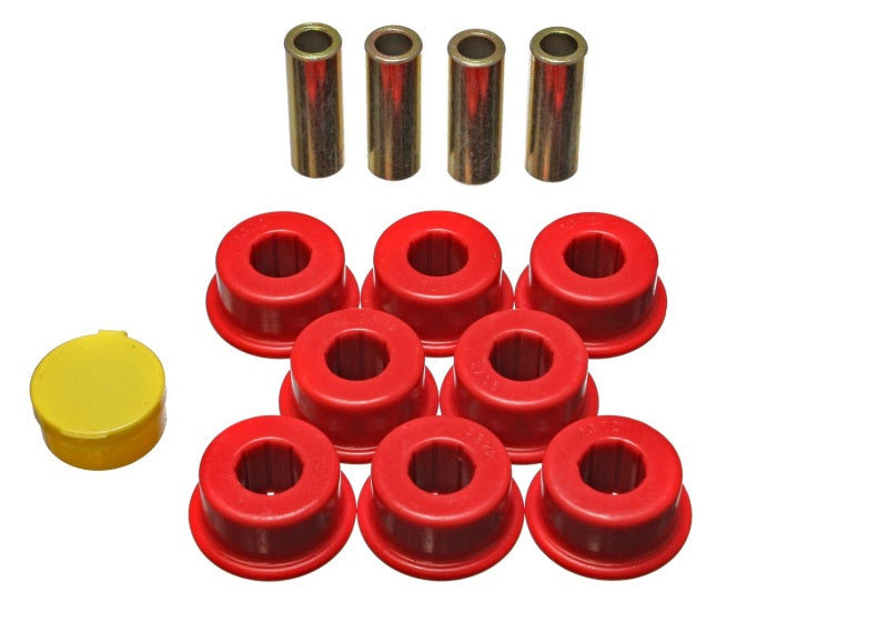 Energy Suspension 8.3118R Red Rear Control Arm Bushing Set for Toyota Avalon, Camry, and Solara (1997-2003)