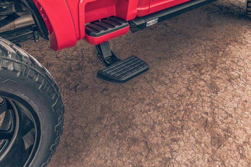 AMP Research BedStep2 Passenger Side Retractable Side Step for 2023 Ford F-250/350 Super Duty - Model 75423-01A