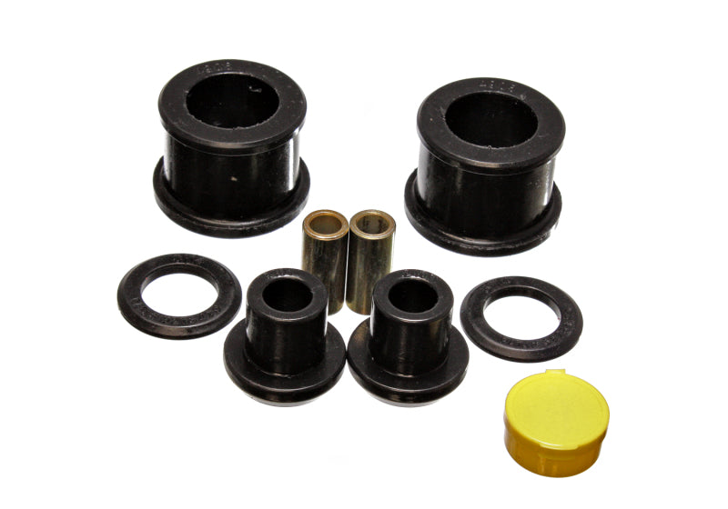 Energy Suspension Hyper-Flex Rear Differential Bushing Set for 1995-1998 Nissan 240SX (S14) – Black, 7/8 inch O.D. Bar Compatibility