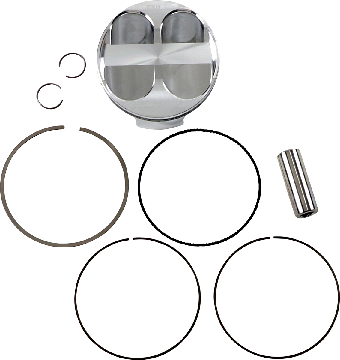 JE PISTONS Piston Kit - 96.00 mm - 13.5:1 CR - Kawasaki 284856