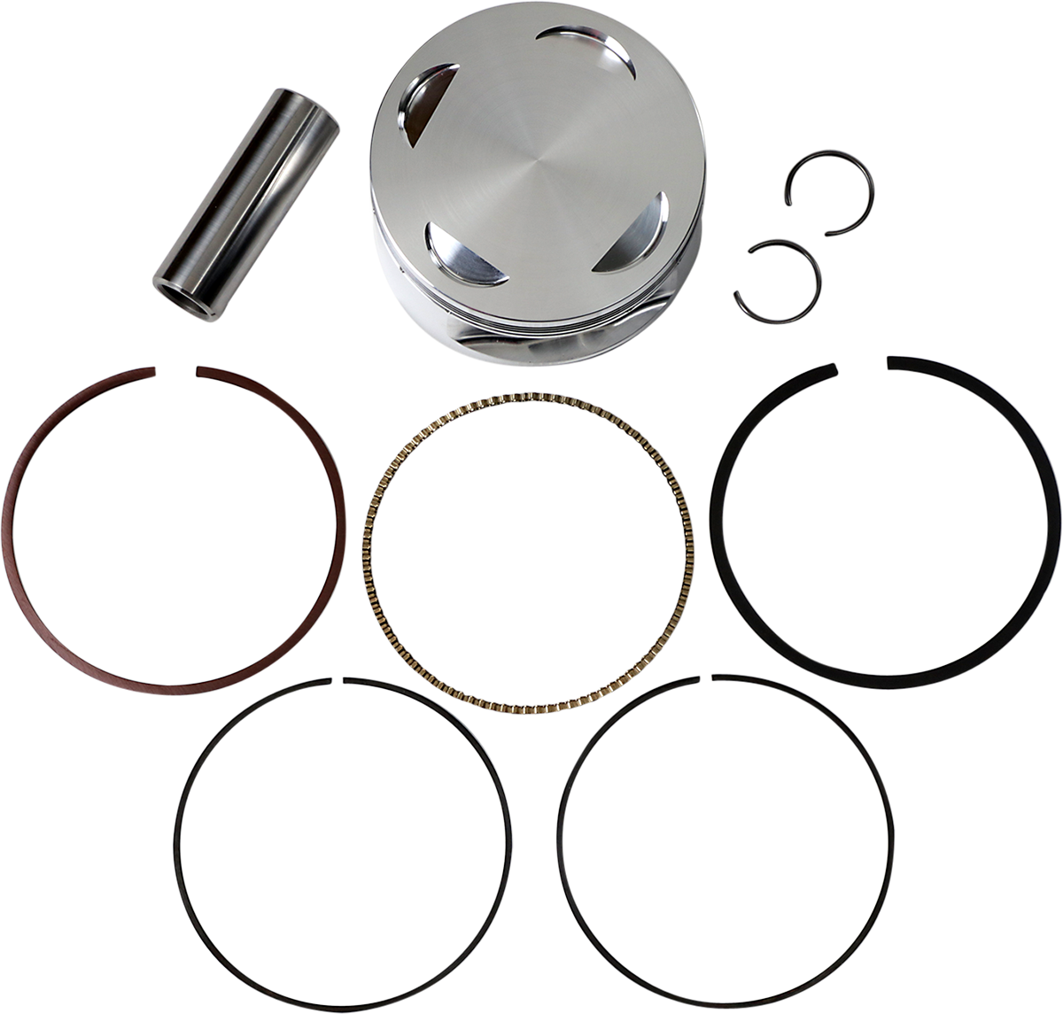 JE PISTONS Piston Kit - 101.00 mm - 10.5:1 CR - Honda 300276