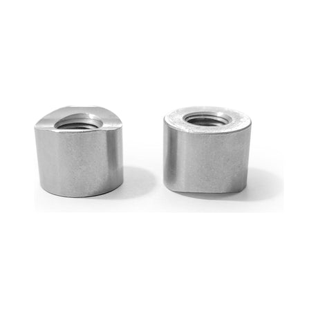 Universal M10x1.25P Coped Steel Weld Bung | DRT Motorsports