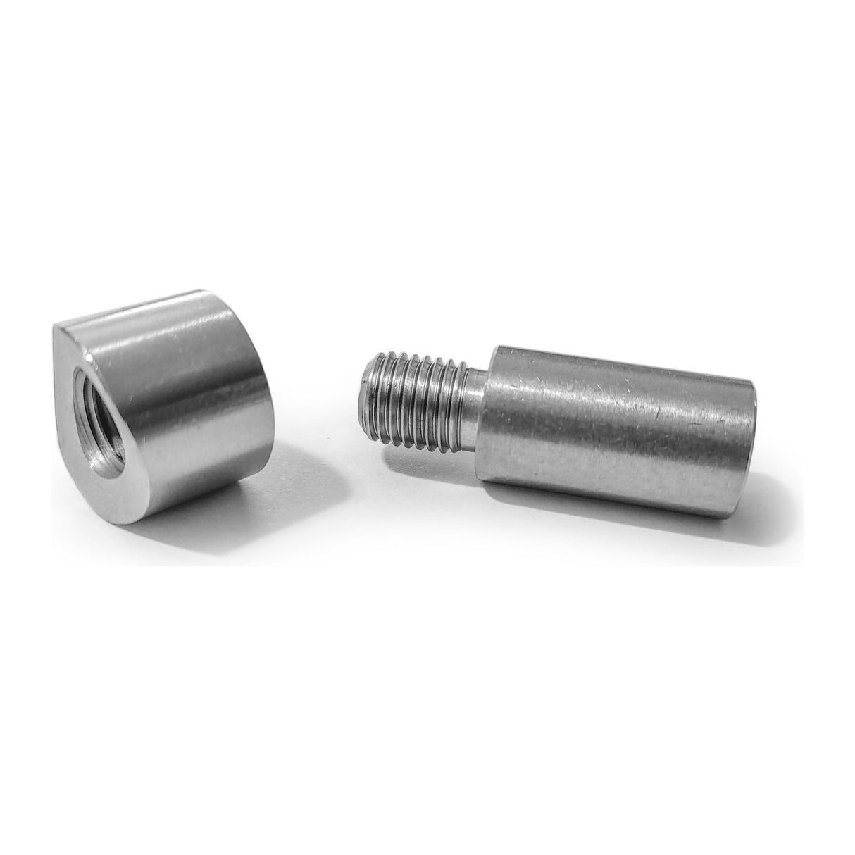 Universal M10x1.25P Coped Steel Weld Bung | DRT Motorsports