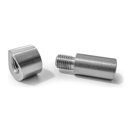 Universal M10x1.25P Coped Steel Weld Bung | DRT Motorsports