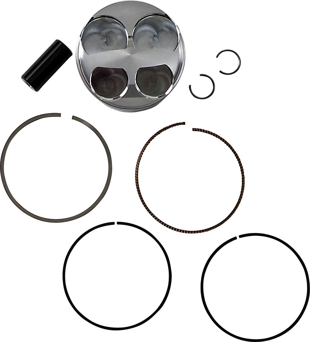 JE PISTONS Piston Kit - 77.00 mm - 14.0:1 CR - Kawasaki 345200