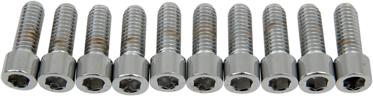 DRAG SPECIALTIES MPB216S Coarse-Thread Socket-Head Bolts for Harley-Davidson Motorcycles, 5/16-18 x 7/8"