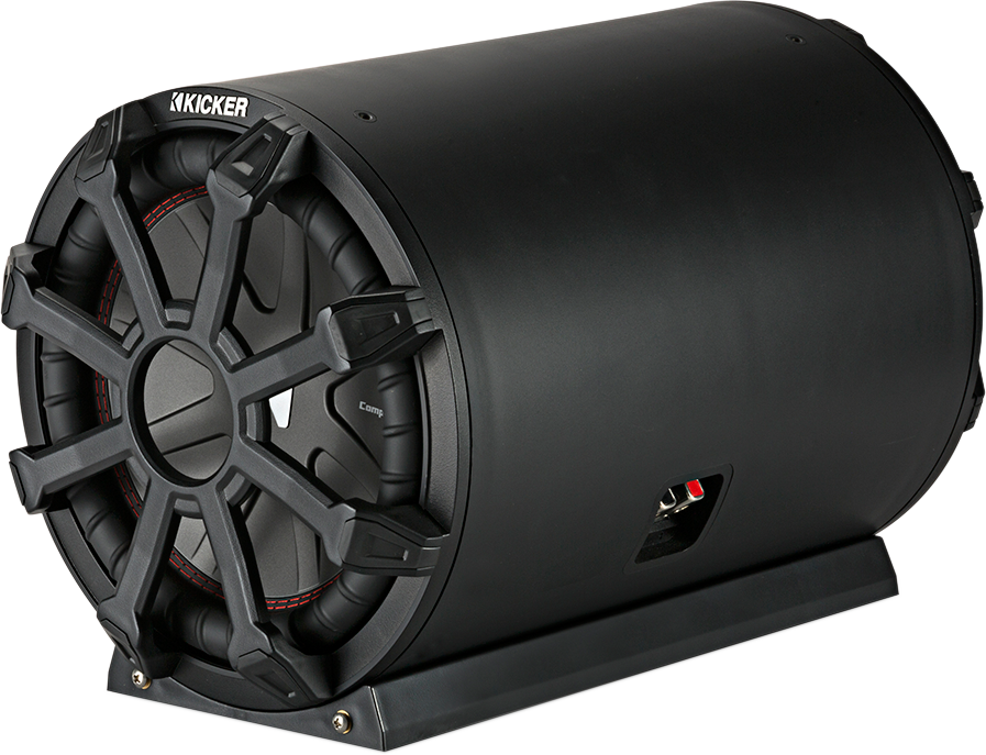 KICKER 10-Inch Weatherproof CompR Subwoofer 600W RMS - Ideal for Car, Truck, or Marine Audio