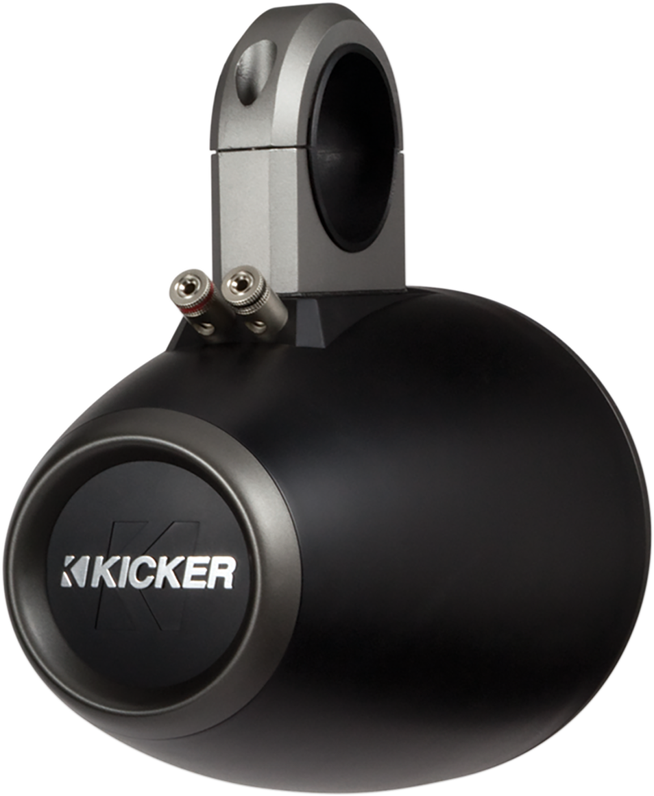 KICKER Weatherproof Speaker Housing 6-1/2 Inch Model 12KMTES for ATV, UTV, and Marine Vehicles