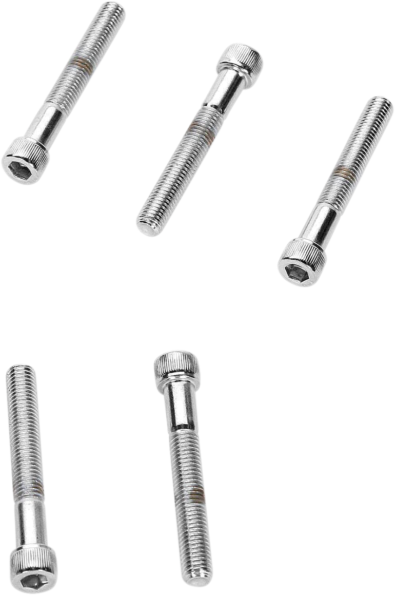 DRAG SPECIALTIES MPB283 Replacement Bolt Pack for Harley-Davidson Motorcycles - 1/4"-28 x 1-1/4" Fine Thread Socket-Head Bolts, 10 Pack