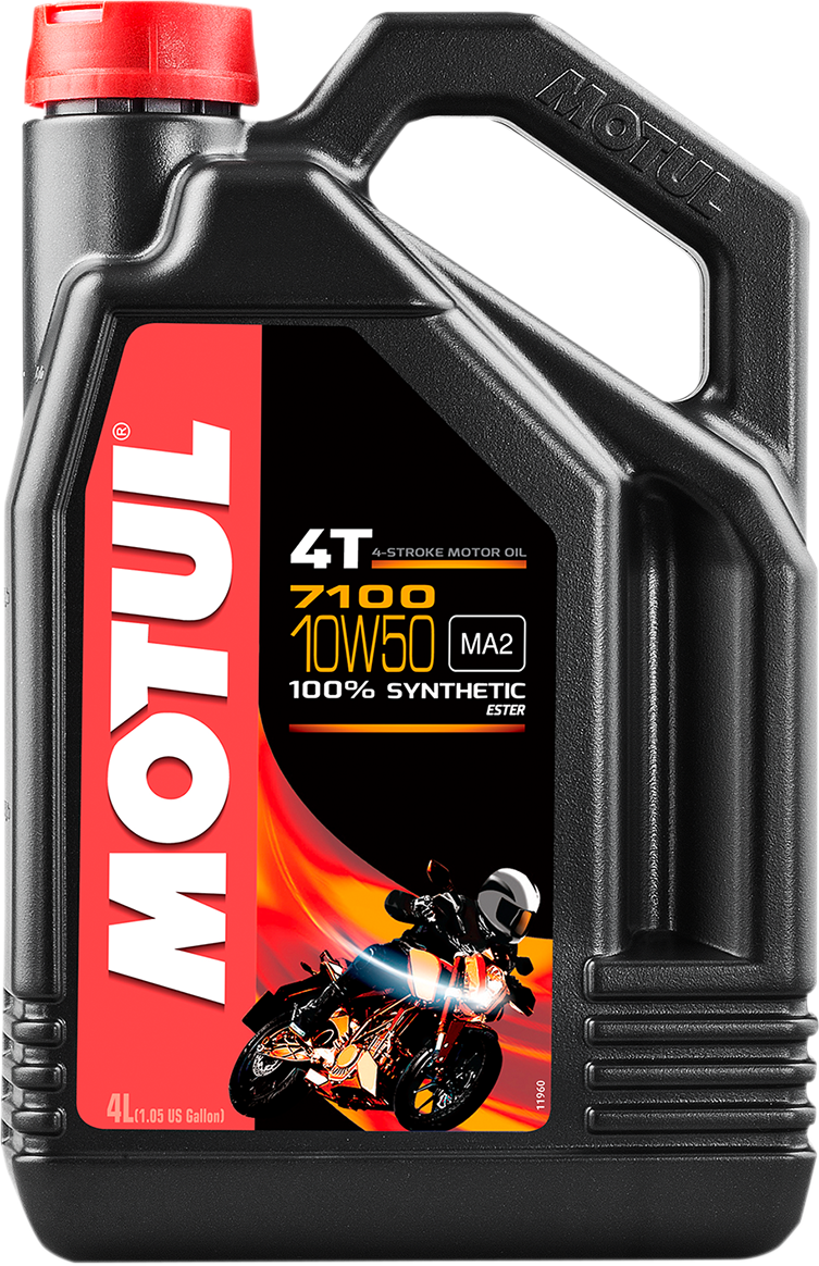 MOTUL 7100 4T Synthetic Oil - 10W-50 - 4L 104098