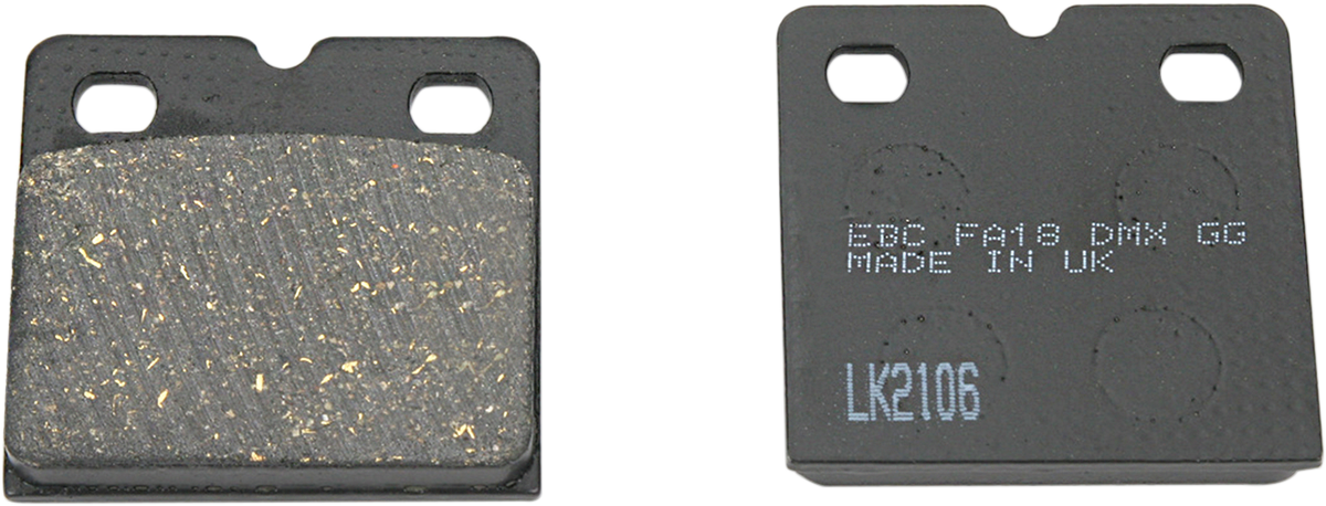 EBC Organic Brake Pads FA18