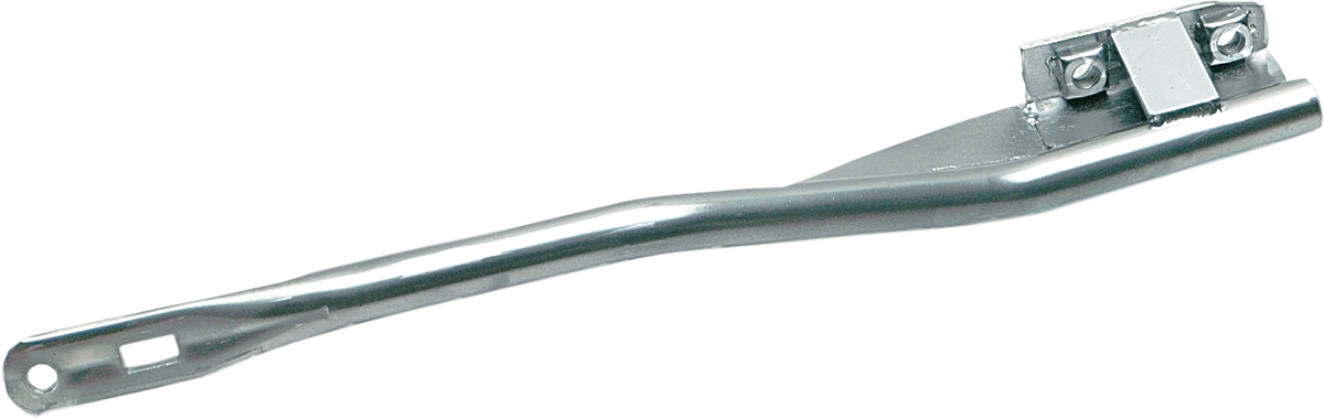 Drag Specialties Chrome Muffler Support Bracket - Part No. 209940 for Harley-Davidson Touring and Softail Models