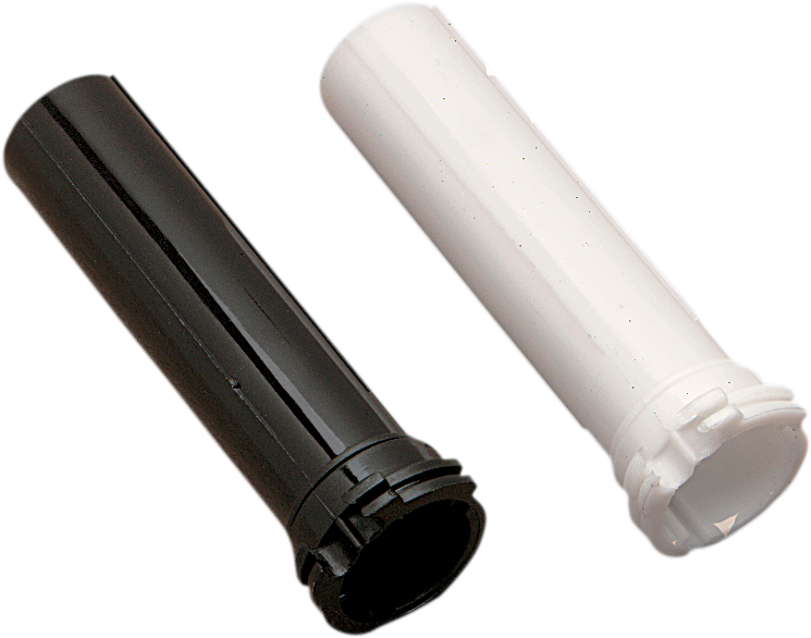 Drag Specialties Dual Throttle Sleeve in Black (Part #12-0914D-CB-HC3) for Harley-Davidson Motorcycles