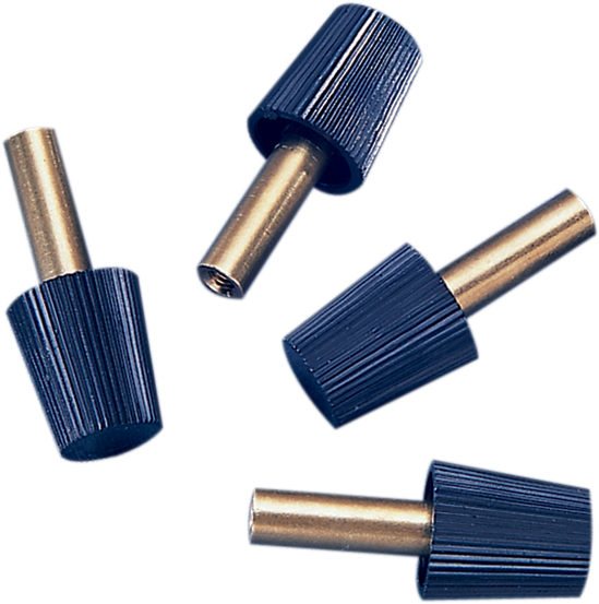 DRAG SPECIALTIES Reset Knobs 5-Pack for Mini Speedometers with Tripmeter - Part No. 21-6815/7-A-BX