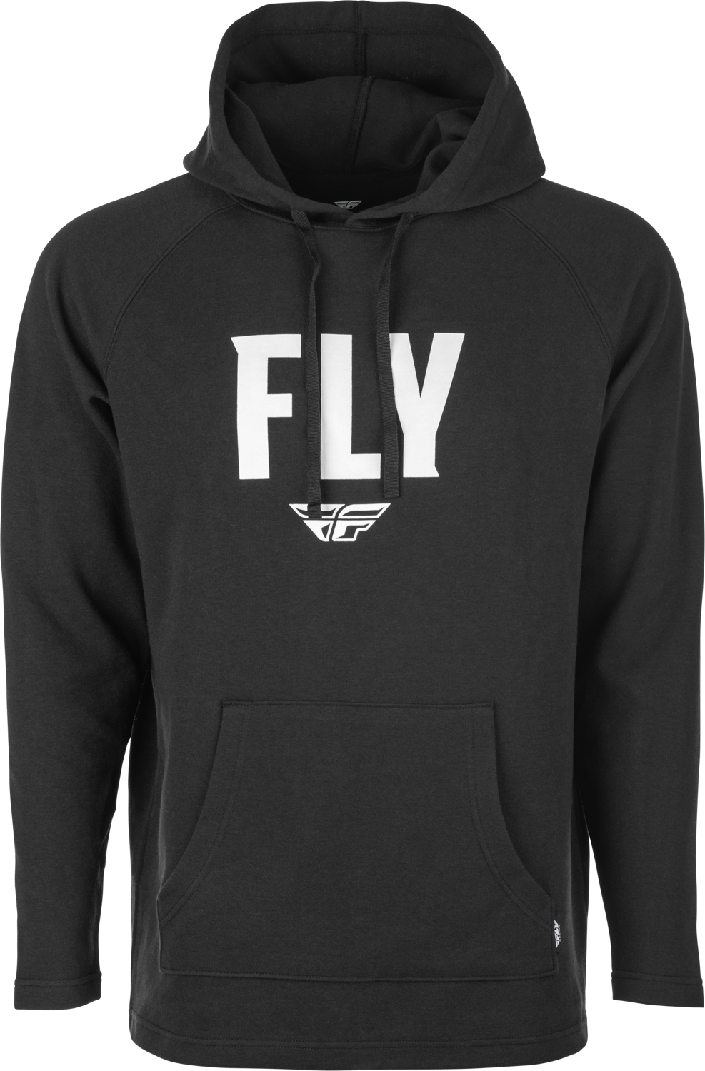Fly Racing Weekender Pullover Hoodie Black/White for Motorcycle and ATV Riders - Part 354-00102X