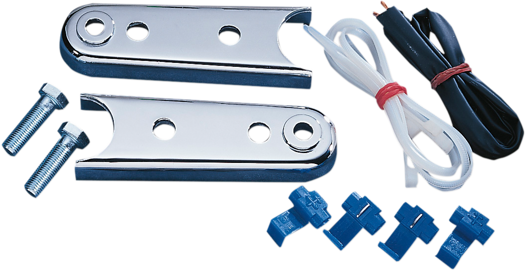 Drag Specialties Turn Signal Relocation Kit for Rear '84-'01 FXST – Part 20-0369-BC251