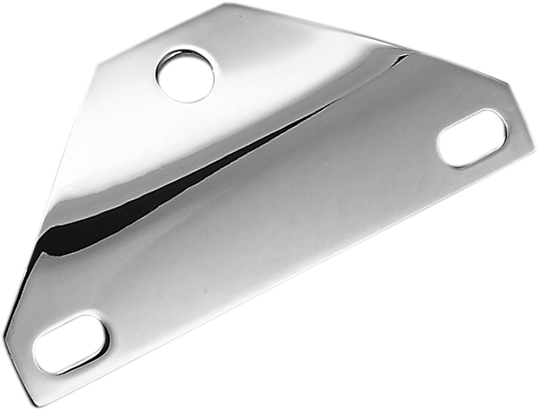 DRAG SPECIALTIES Chrome Bottom-Mount Headlight Bracket 77-6014-SC2 for Harley-Davidson Motorcycles