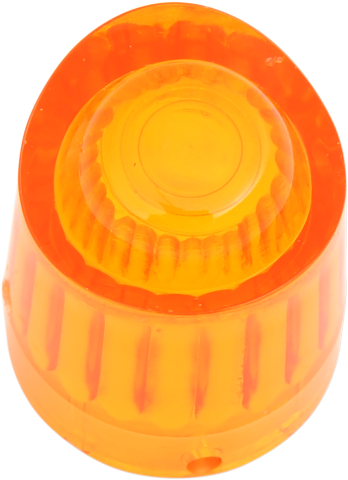 DRAG SPECIALTIES Replacement Amber Lens for Pony Marker Lights - Part No. 12-6051-L-HC3, Fits Harley-Davidson Touring Models