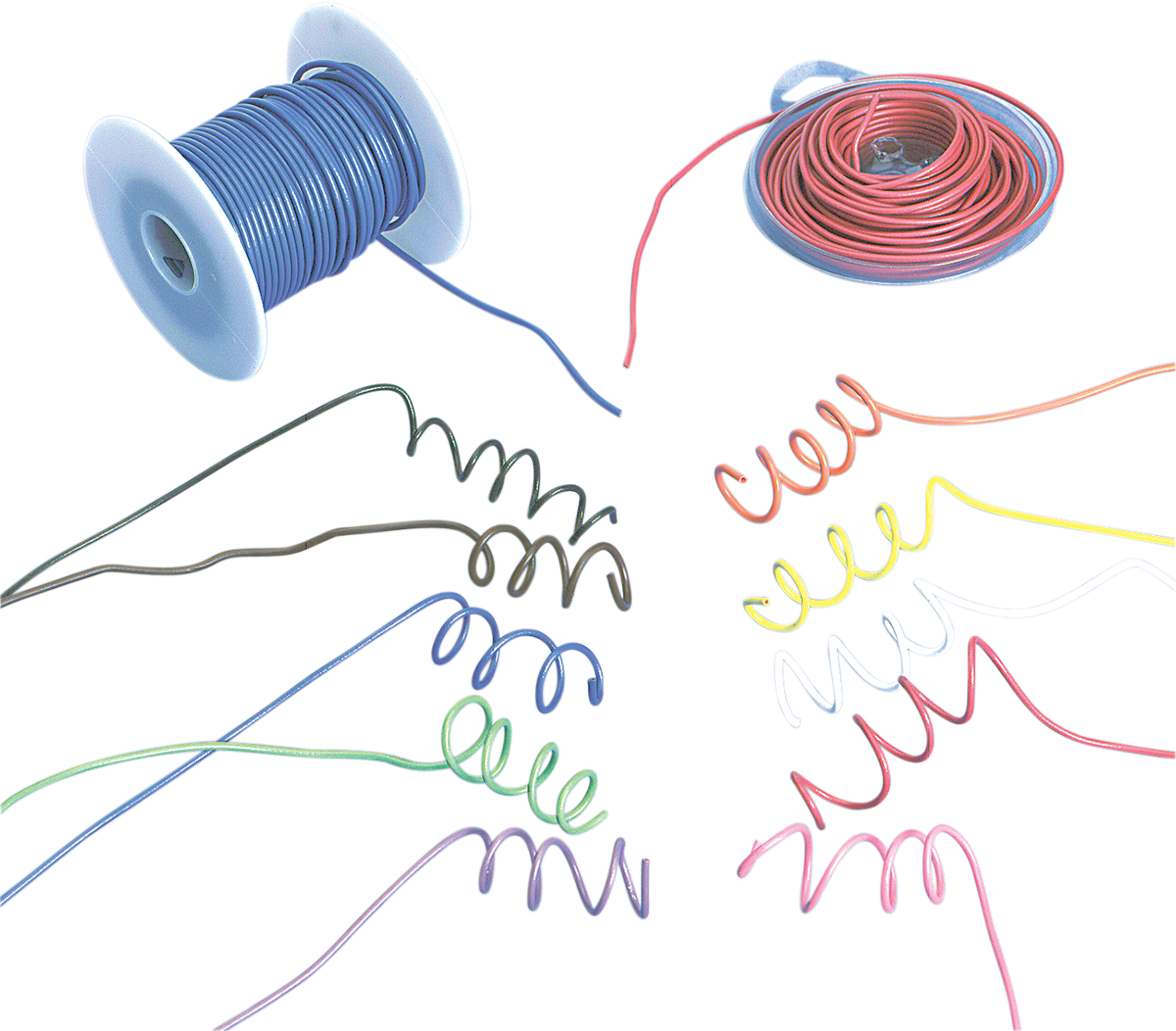 DRAG SPECIALTIES 35' 16-Gauge Copper Wire Spool - Blue for Harley Davidson and Touring Vehicles