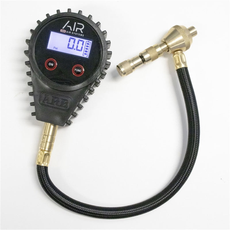 ARB E-Z Deflator Digital Gauge — Accurate Tire Pressure Measurement up to 75 PSI with Blue Backlit Display