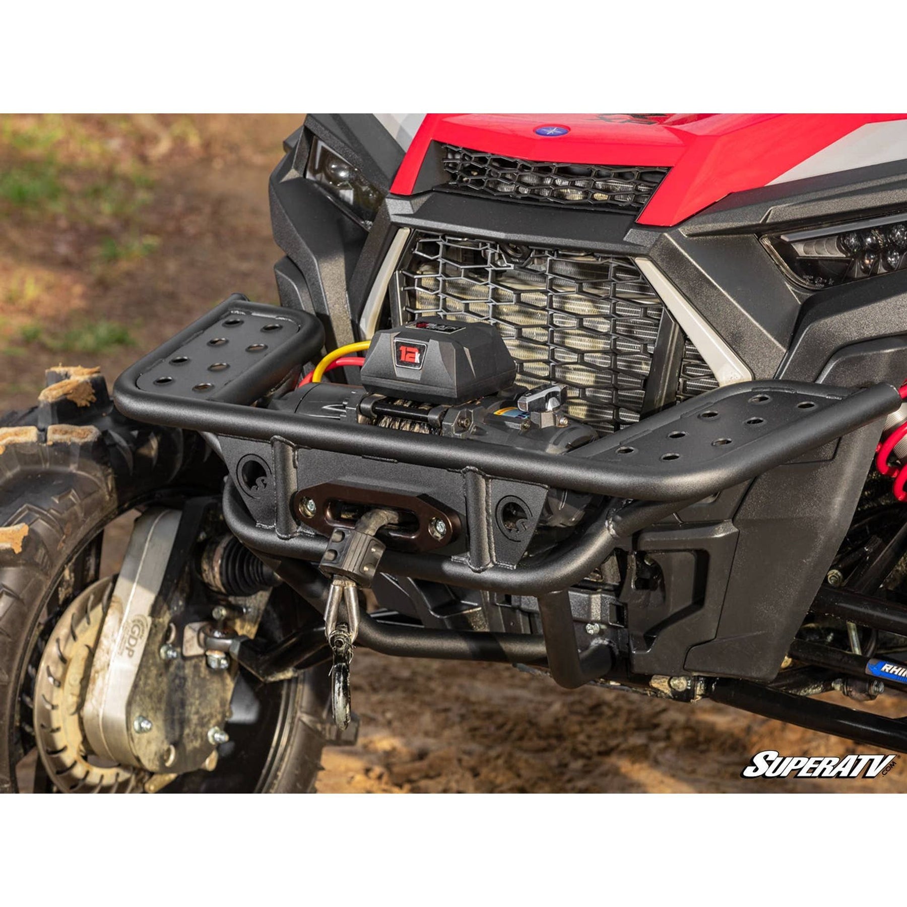 12,000 LB. Winch with Wireless Remote & Synthetic Rope | SuperATV