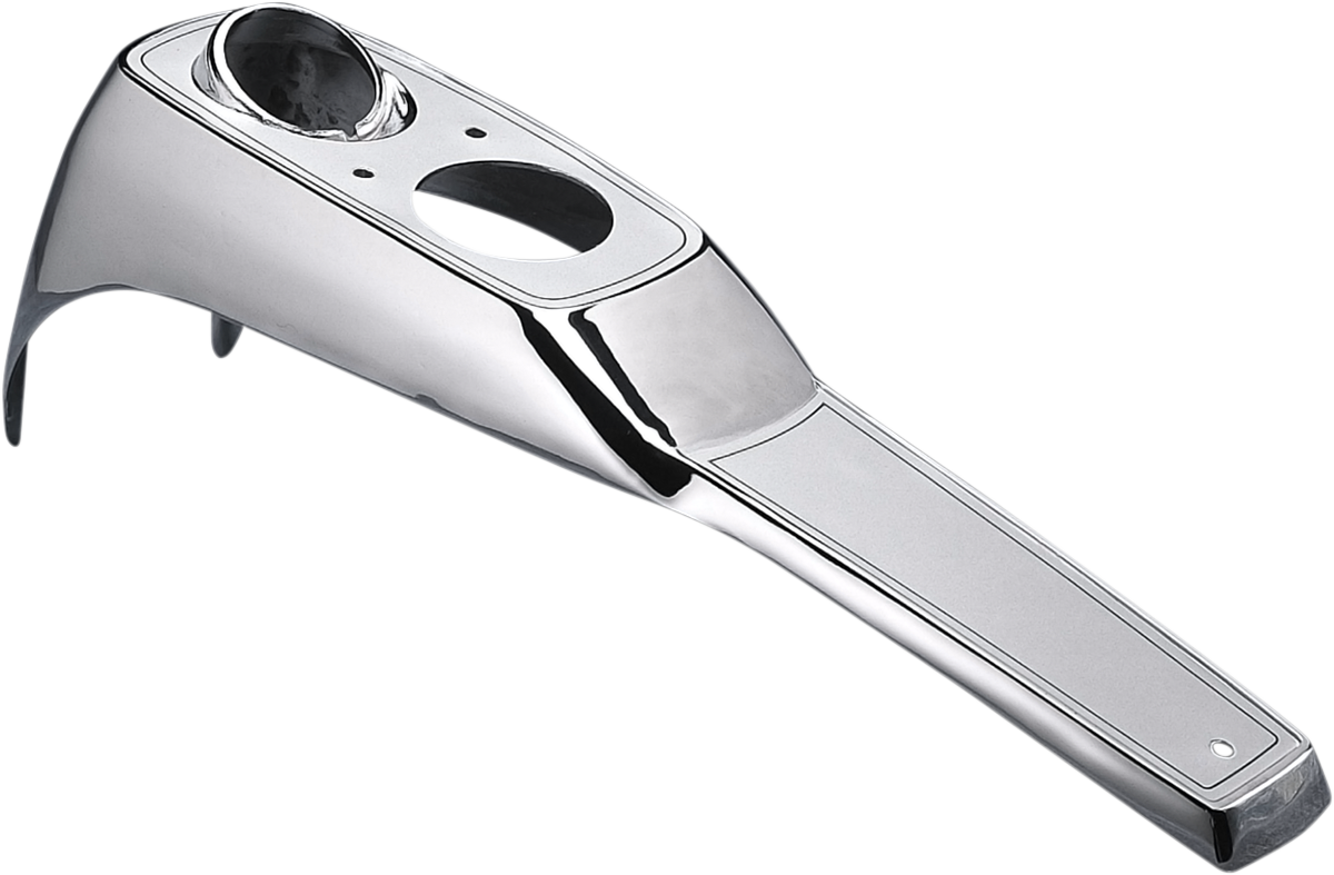 DRAG SPECIALTIES Chrome Dash with Fuel Gauge and Gas Cap Holes for Harley-Davidson Touring Models (Part #19013)