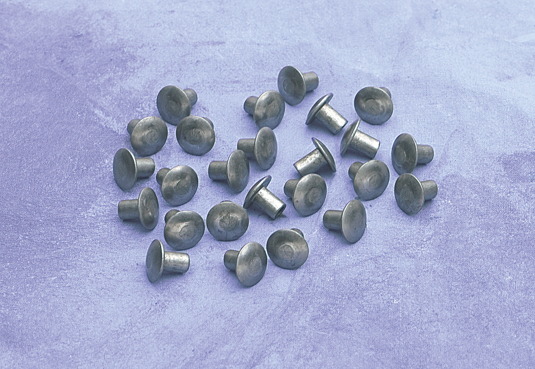 Drag Specialties Heavy-Duty Front Fender Rivets - Stainless Steel, 1/4" x 5/16" (25-Pack) for Harley-Davidson Models