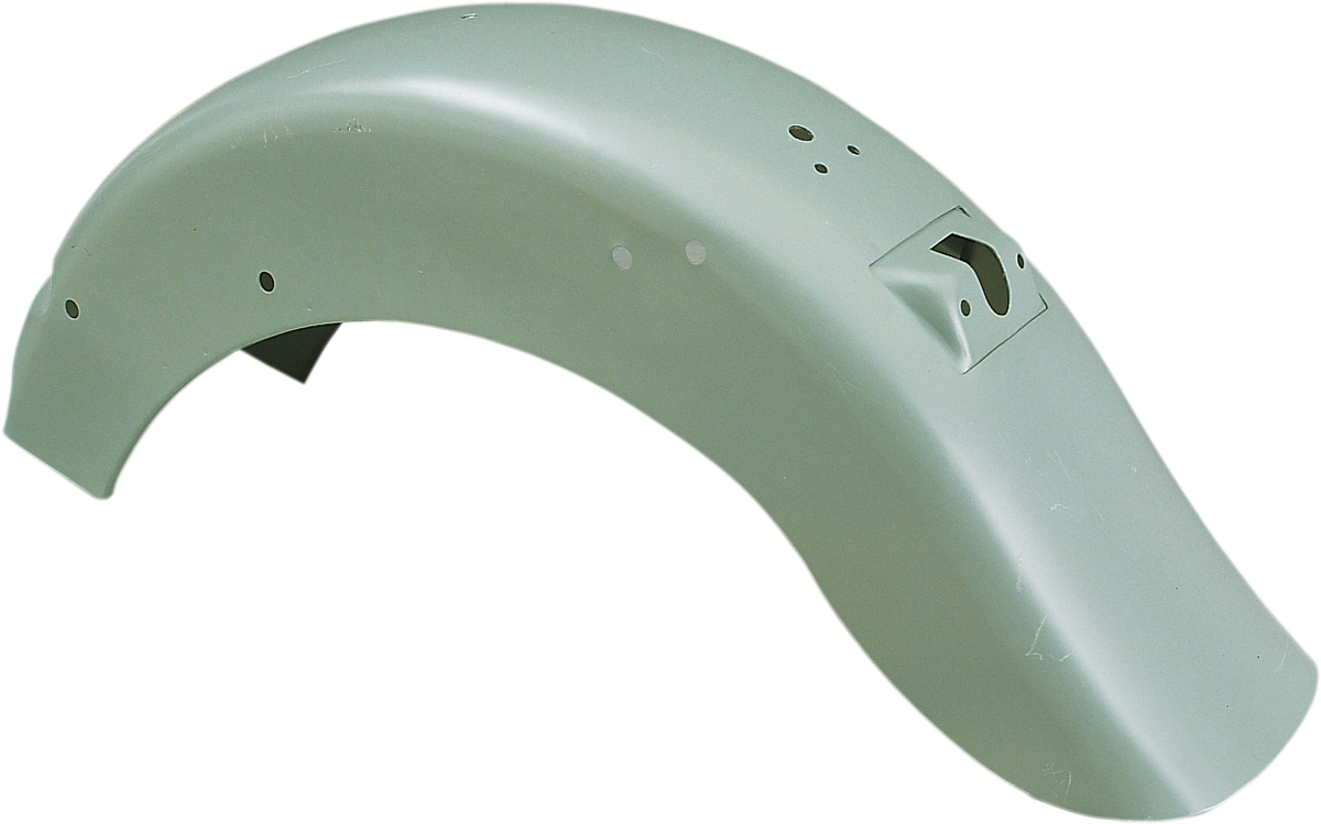 DRAG SPECIALTIES OE Rear Fender for Harley-Davidson FLSTF 1990-1995 with Raw Steel Finish (Part #74706AR)