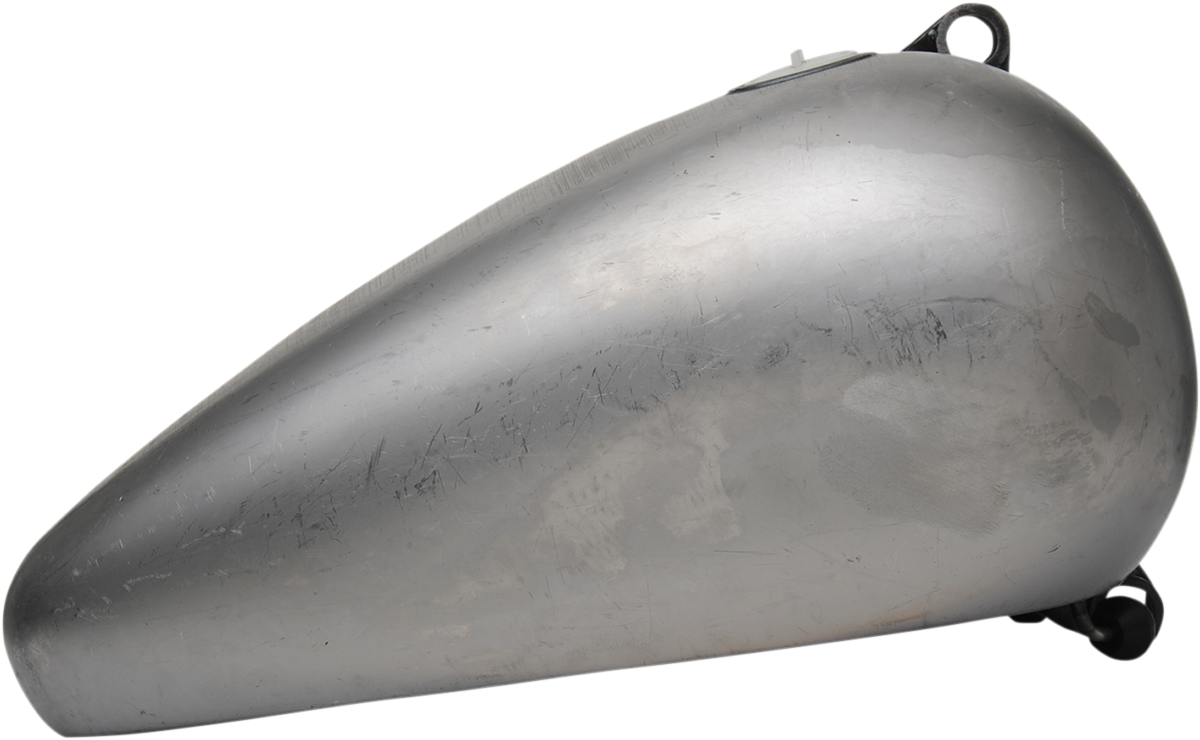 Drag Specialties Fat Bob Style Gas Tank - Flatside 6 Gallon for Harley-Davidson Touring Models (1984-1999) - Part 011338-BX37