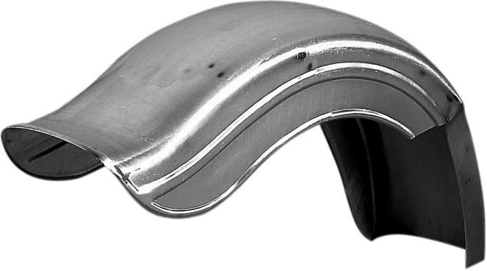 DRAG SPECIALTIES Fat Bob-Style Rear Fender with Chain Cutaway - Fits Harley-Davidson Models, Part Number 090007-PB-LB2