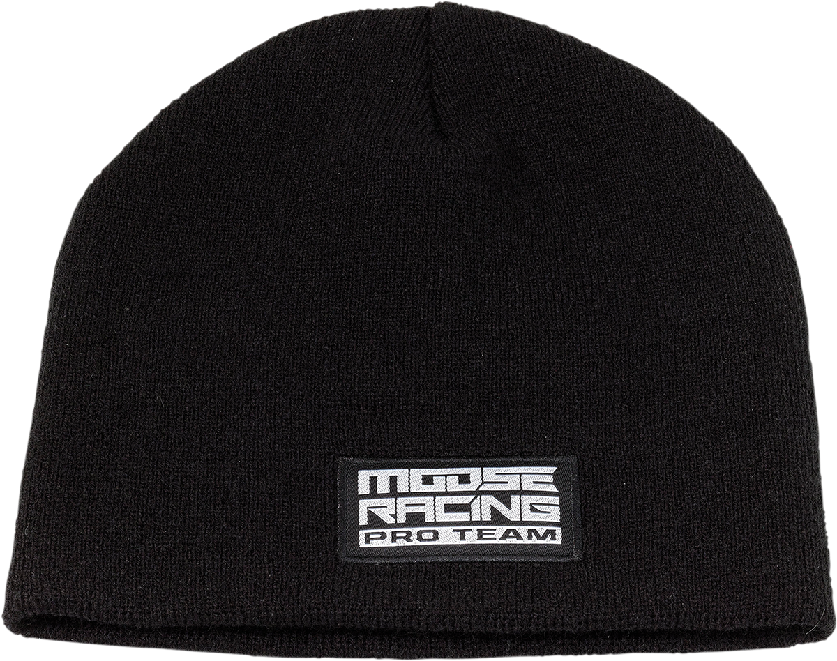 MOOSE OFFROAD Pro Team Beanie - Black - One Size 2501-3534
