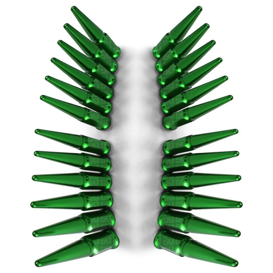 12 x 1.25mm Extended Spike Lug Nuts (60 Degree Taper Seat) | 50 Caliber Racing