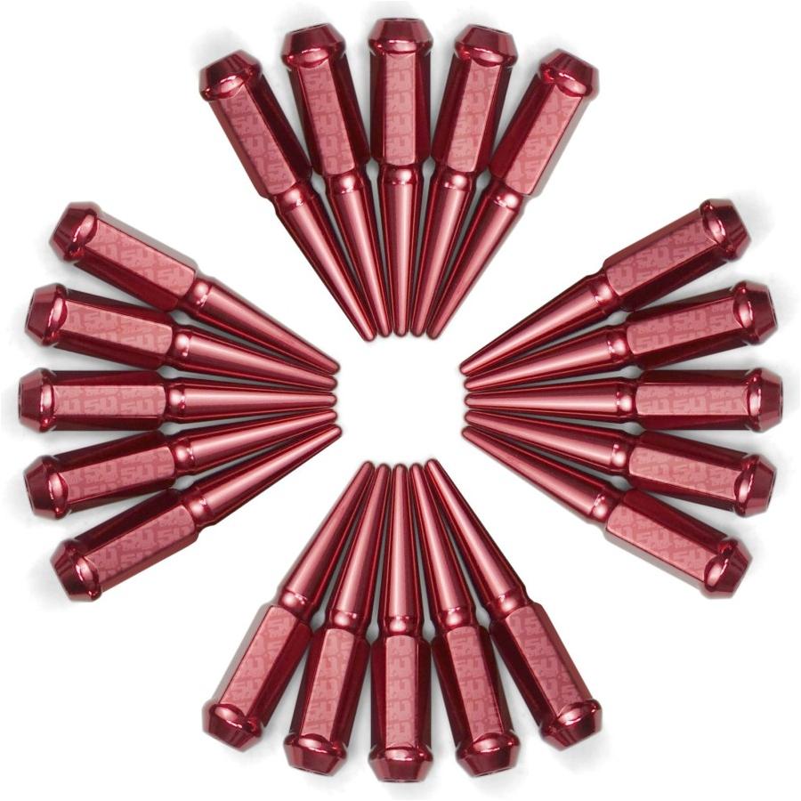 12 x 1.25mm Extended Spike Lug Nuts (60 Degree Taper Seat) | 50 Caliber Racing