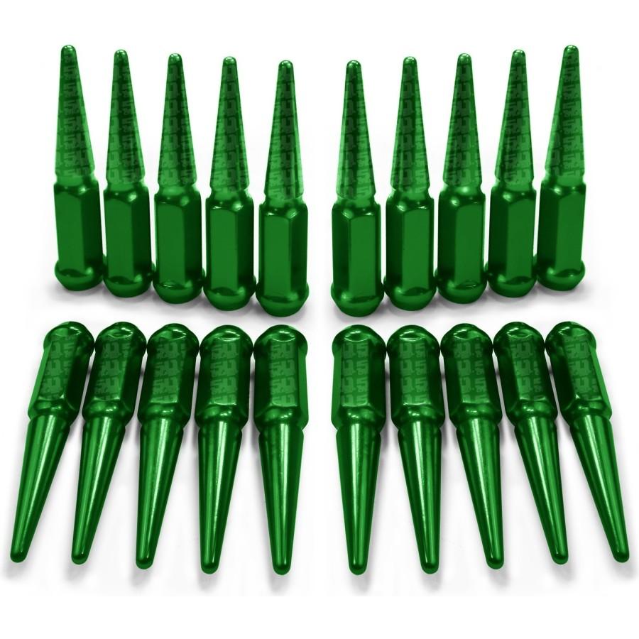 12 x 1.25mm Extended Spike Lug Nuts (60 Degree Taper Seat) | 50 Caliber Racing