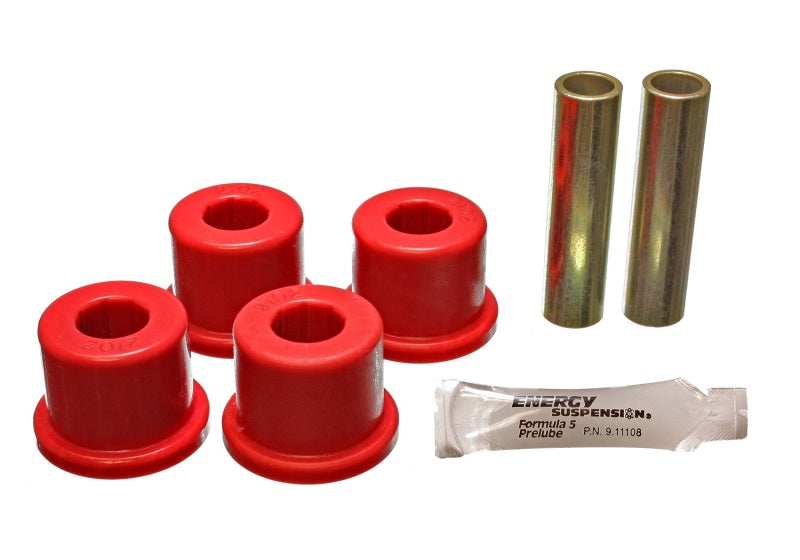 Energy Suspension Frame Shackle Set - Red for GMC R2500, C3500 (Part #3.2139R)