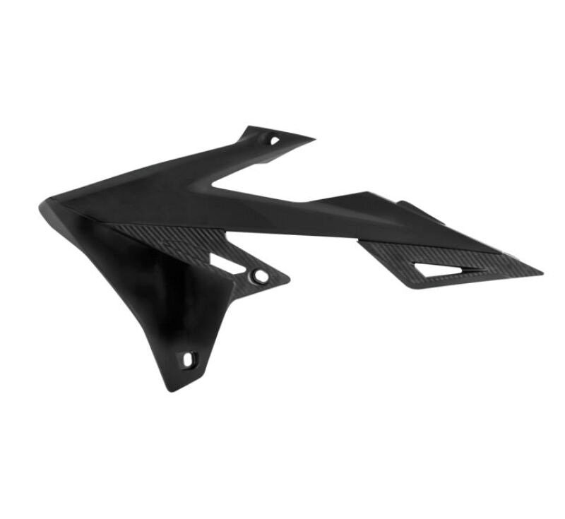 Acerbis 2686490001 Radiator Shroud for Suzuki RMZ250 and RMZ450 (2008-2024) - Black