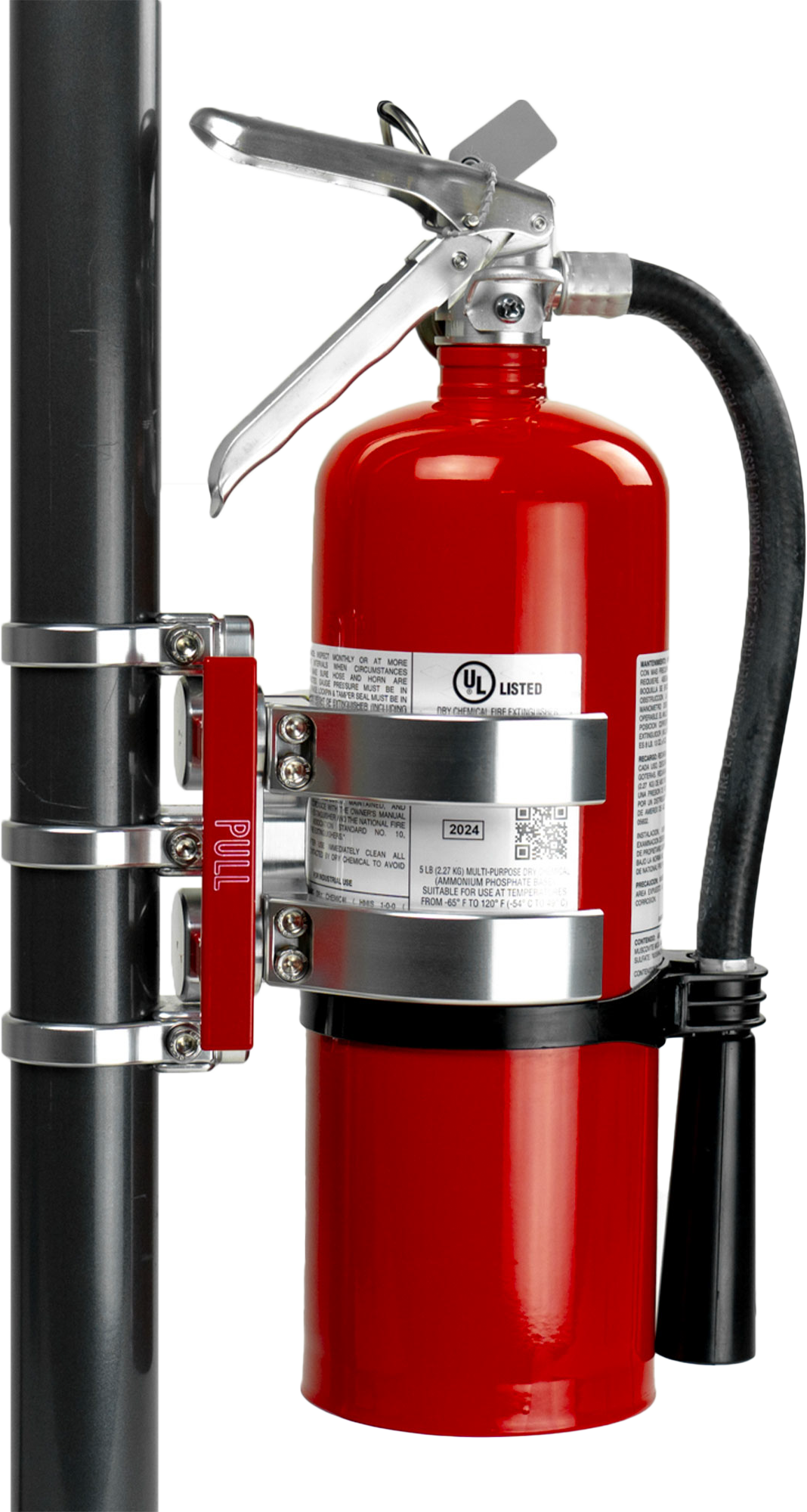 AXIA ModFM5-C Quick Release Fire Mount for 5lb Amerex Fire Extinguisher - Fits Polaris RZR, Can-Am Maverick, Yamaha YXZ