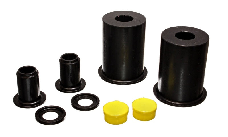 Energy Suspension Hyper-Flex Control Arm Bushing Set for 2011-2013 Ford Mustang Front & Rear – Black