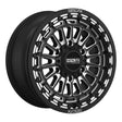 Delta 6R Beadlock Wheel (Satin Black Contrast Cut) | Metal FX Offroad