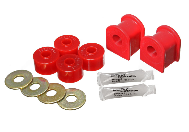 Energy Suspension 4.5196R polyurethane front sway bar bushing set for Ford F-250 and F-350 Super Duty (2005-2007) with 13/16 inch bar diameter