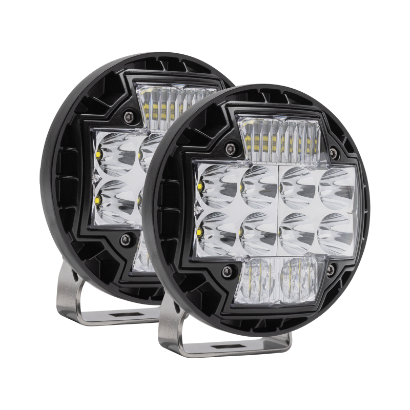Nacho Offroad Technology TM512 5.75-inch Offroad Combo White LED Light Set